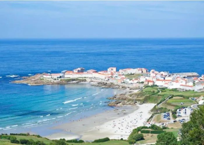 Precioso Loft En Caion Rocha, Sobre La Arena Y El Mar 아파트