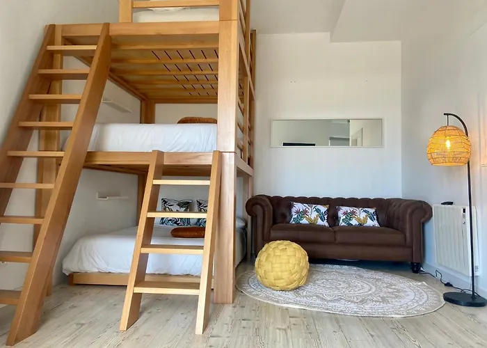 Precioso Loft En Caion Rocha, Sobre La Arena Y El Mar *